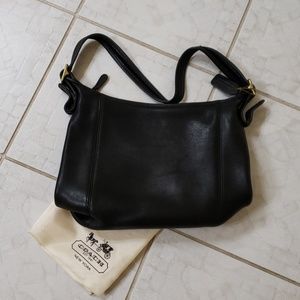 Vintage Black Coach Handbag